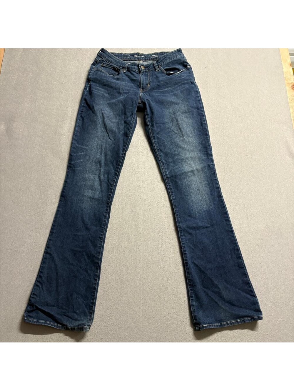 Levis Bold Curve Jeans Womens 29 Modern Rise Bootcut Skinny Blue Denim